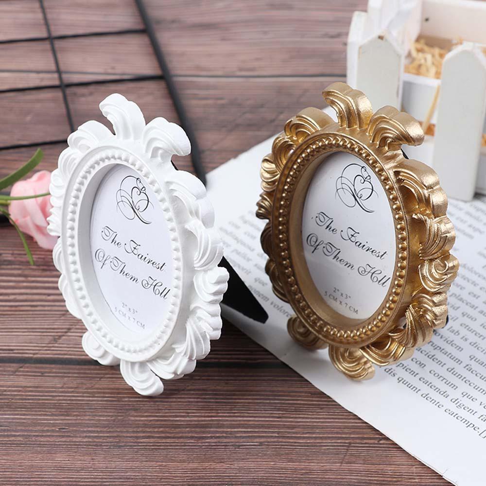 Khung Ảnh Hình Elip Nhỏ Xinh Để Bàn Trang Trí Tiệc