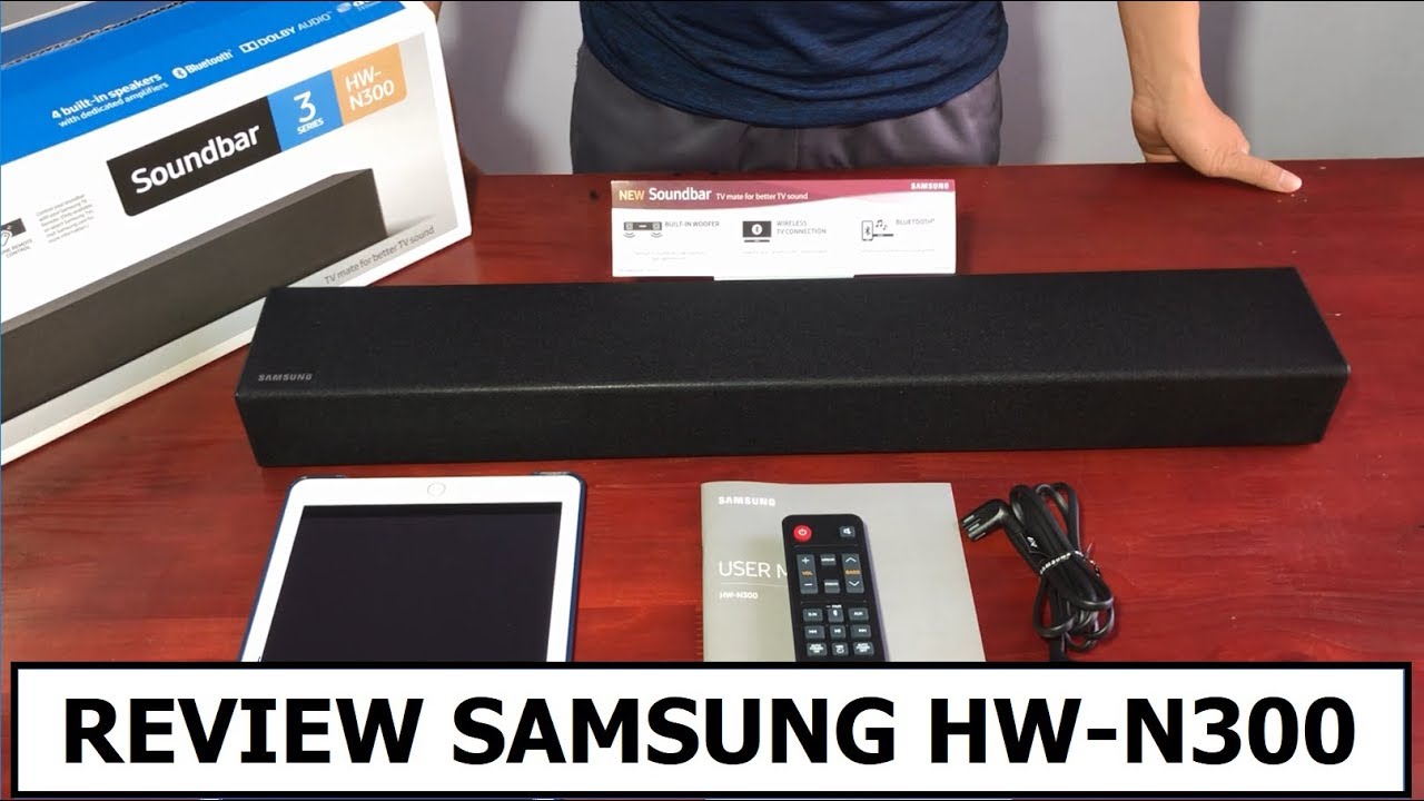 Loa thanh soundbar Samsung 2.0 HW-N300 chính hãng mới 100%