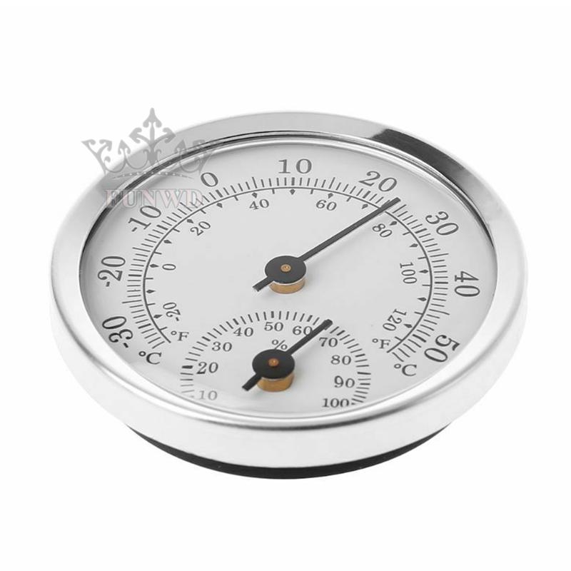 Đồng hồ đo nhiệt độ độ ẩm mini gắn tường kèm bộ phụ kiện