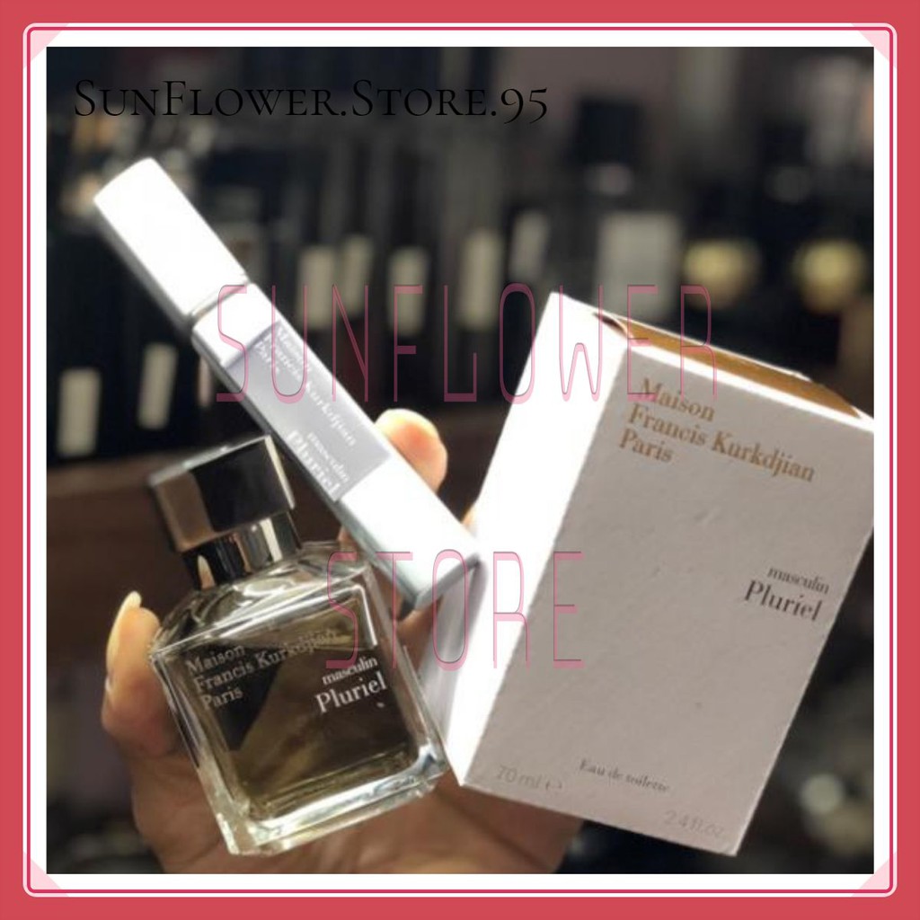 ✧ Mẫu thử nước hoa mfk pluriel 10ml dạng xịt.𝒦𝒟.𝒮𝓉ℴ𝓇ℯ️