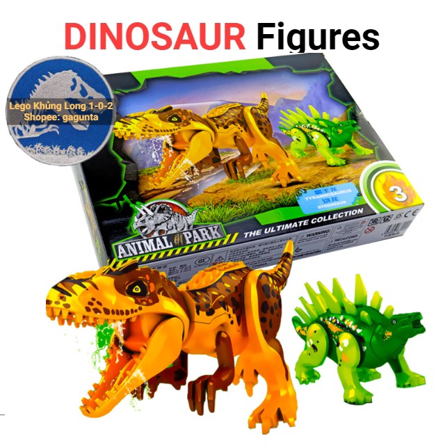 Lego Khủng Long T-rex Indominus 2020 Nhiều Chủng Loài Hãng Lele