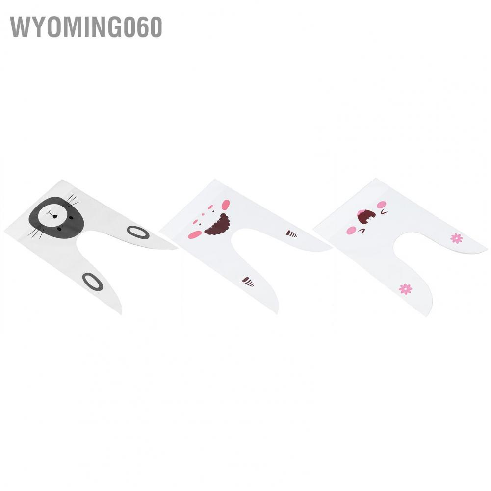Wyoming060 10Pcs Baking Bag DIY Long Ear Sweet Candies Cranberry Cookies Packing for Home Bakery Camping