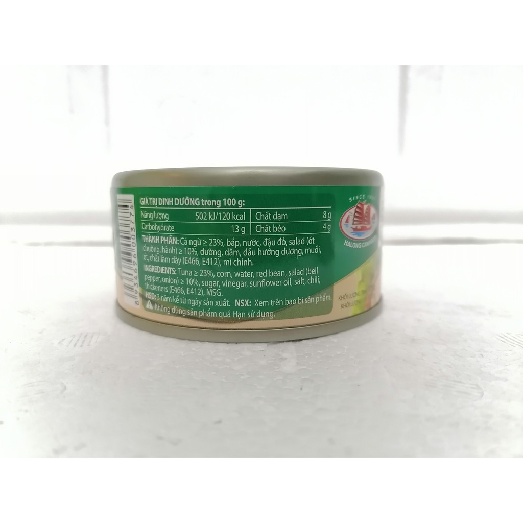 [175g] CÁ NGỪ XÀ LÁCH KIỂU MEXICO [VN] HALONG CANFOCO Salad Mexico Tuna (halal)