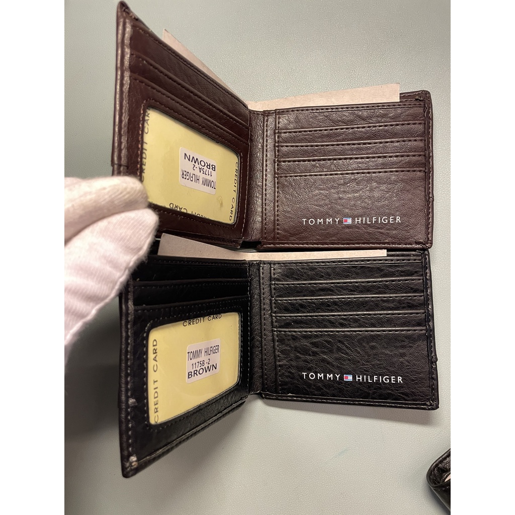 Ví Da Nam Tommy Cao Cấp,Bóp da Tommy, Da Bò Thật Mềm Mịn, Không Nhăn, Chống Bám Bụi - Full box cao cấp