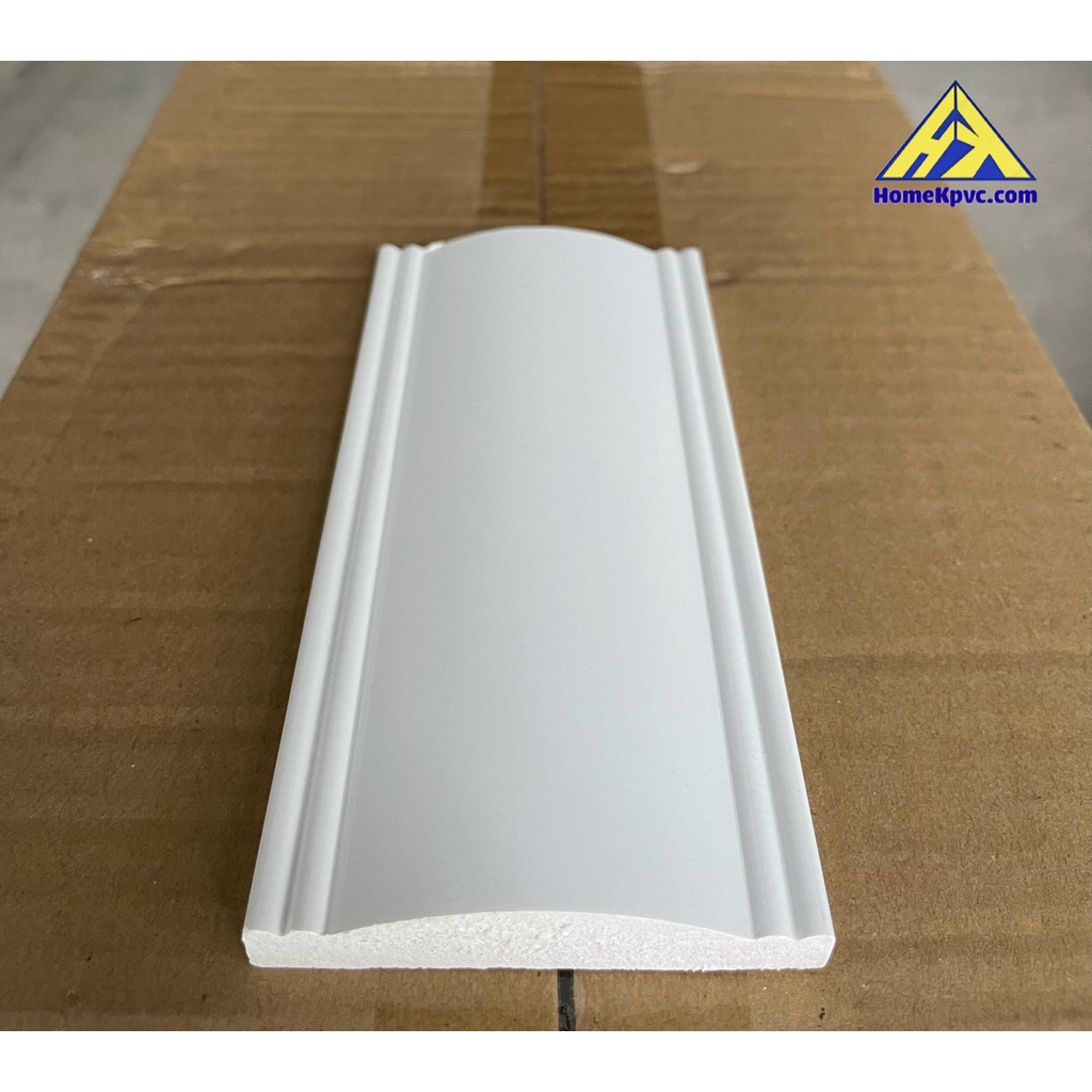 Phào Chỉ nhựa PS Trang Trí Tường Màu Trắng Trơn