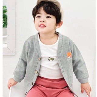 Áo khoác len sợi cho bé trai-bé gái