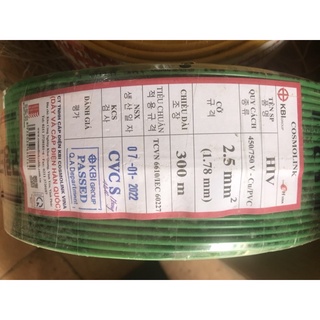 Dây điện đơn 2,5mm Hàn quốc