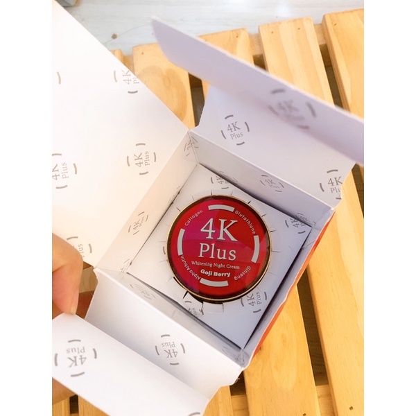 Auth-Kem Face 4K plus Goji Berry ( Hàng rách hộp do vận chuyền )