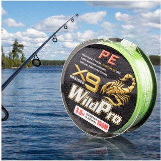 Dây dù câu cá PE Lure X9 WildPro dài 150m
