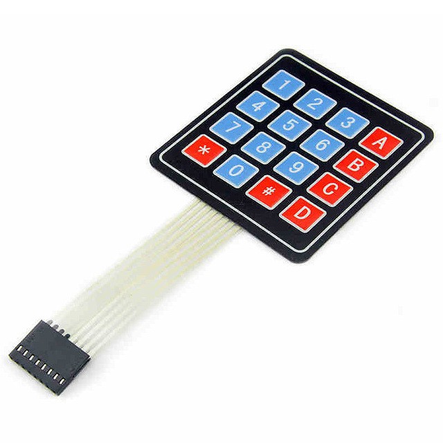 Bàn Phím Ma Trận Mềm 4x4 Keypad