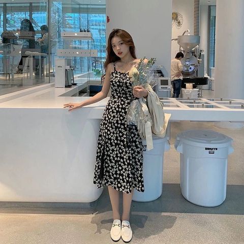 sexy đầm đen váy bầu mùa hè váy cổ yếm đầm hở lưng đầm trễ vai váy hoa nhí vintage váy tiểu thư sang chảnh váy tay bồng đầm bigsize nữ váy nữ xinh đầm vintage váy nữ xinh váy đi chơi đầm đi tiệc đầm n
