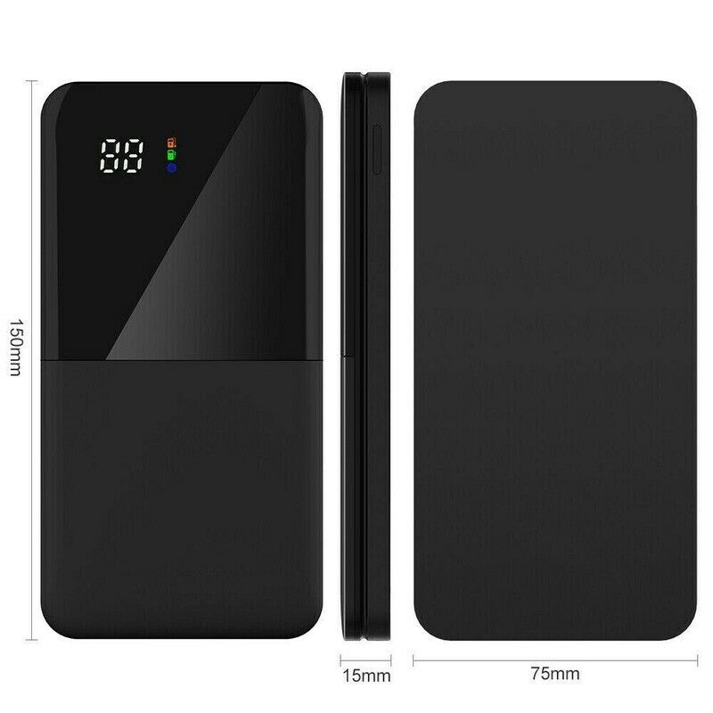 Sạc Dự Phòng KRECOO 20000mAh Thiết Kế 2 Cổng Sạc USB Tiện Lợi