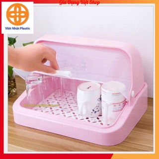 KHAY ÚP Bình Sữa ⭐CÓ NẮP ⭐, Khay úp cốc, úp ly Việt Nhật- 1355