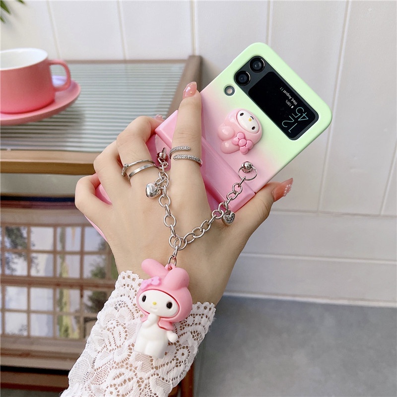 Ốp Điện Thoại Nắp Gập Toàn Diện Chống Sốc Màu Gradient Cho Samsung Galaxy Z Flip 4 Z Flip 3 Zflip 3 Z Flip 4 Flip 3