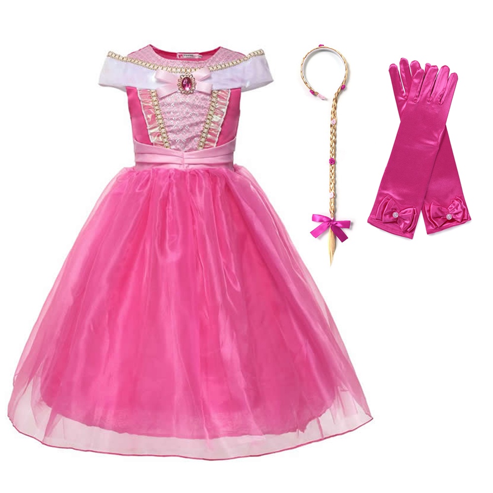 Đầm Hóa Trang Công Chúa Ngủ Trong Rừng TSBBQ99 Cho Bé Gái