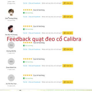 Quạt đeo cổ cao cấp Calibra CQ-E888