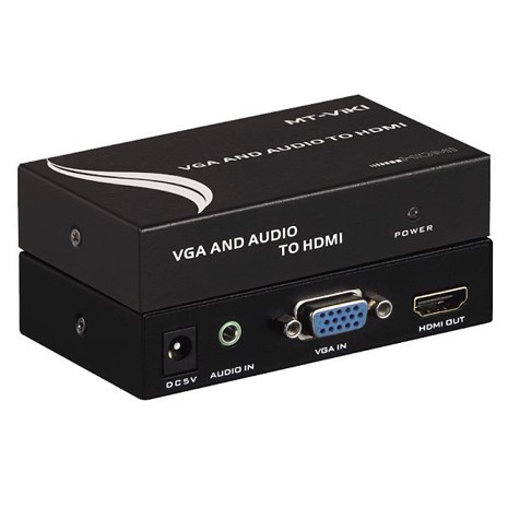 Bộ chuyển VGA sang HDMI+Audio VIKI MT-VH02 Chính hãng