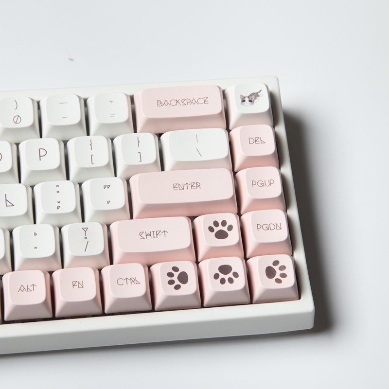 Keycap mèo chii / meo meo / xda/ 137 phím