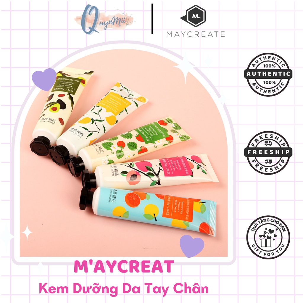 Kem Dưỡng Da Tay Da Chân Maycreate Perfumed Hand Essence