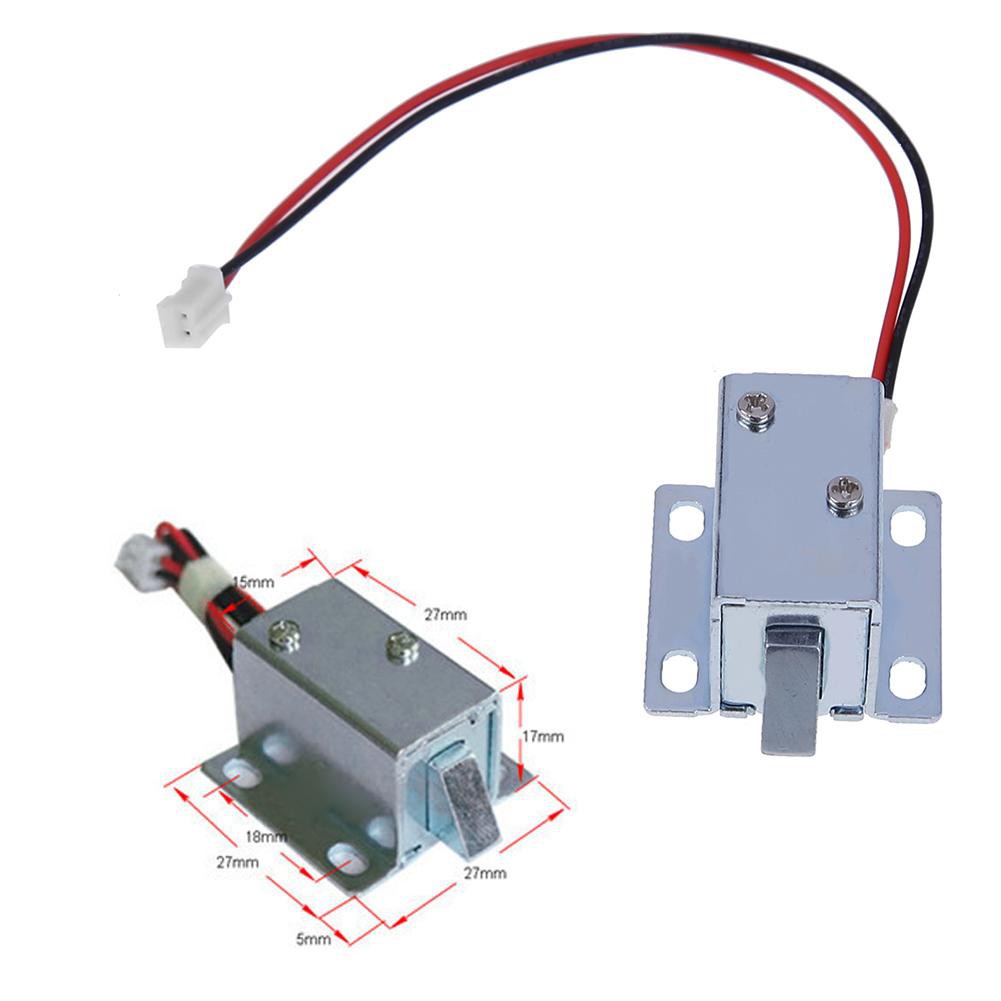 6V 12V Mini Electric solenoid Lo Smart Electromagnetic Electric Control Cabinet Drawer Door Lo