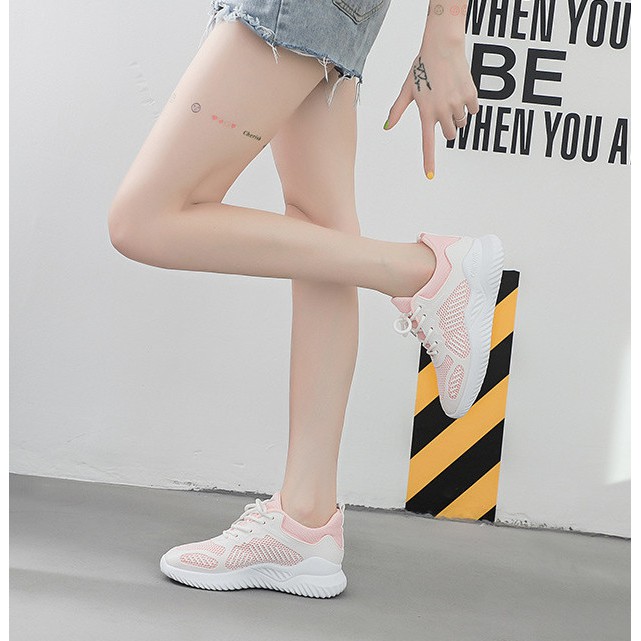 [Mã WAMT2405 giảm 10K đơn 0K] GIÀY NỮ THỂ THAO 3 MÀU. ĐỘN ĐẾ 3CM. KIỂU DÁNG THỂ THAO TRẺ TRUNG NĂNG ĐỘNG. | BigBuy360 - bigbuy360.vn