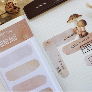 Notepad màu pastel dạng list cho sổ planner / bullet journal