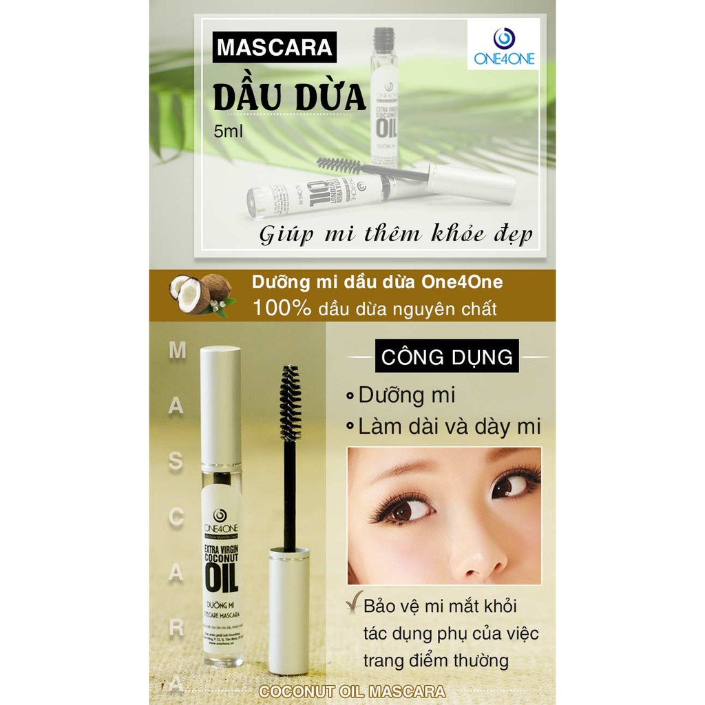 Mascara Dưỡng Mi Dầu Dừa Handmade (Nguyên Chất 100% ) | BigBuy360 - bigbuy360.vn