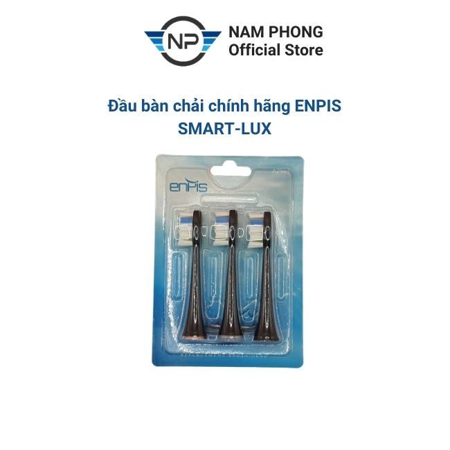 Đầu bàn chải điện SMART-LUX chính hãng ENPIS, lông sợi DuPont cao cấp, chải sạch 10X, Set 3 chiếc, công nghệ Nhật Bản