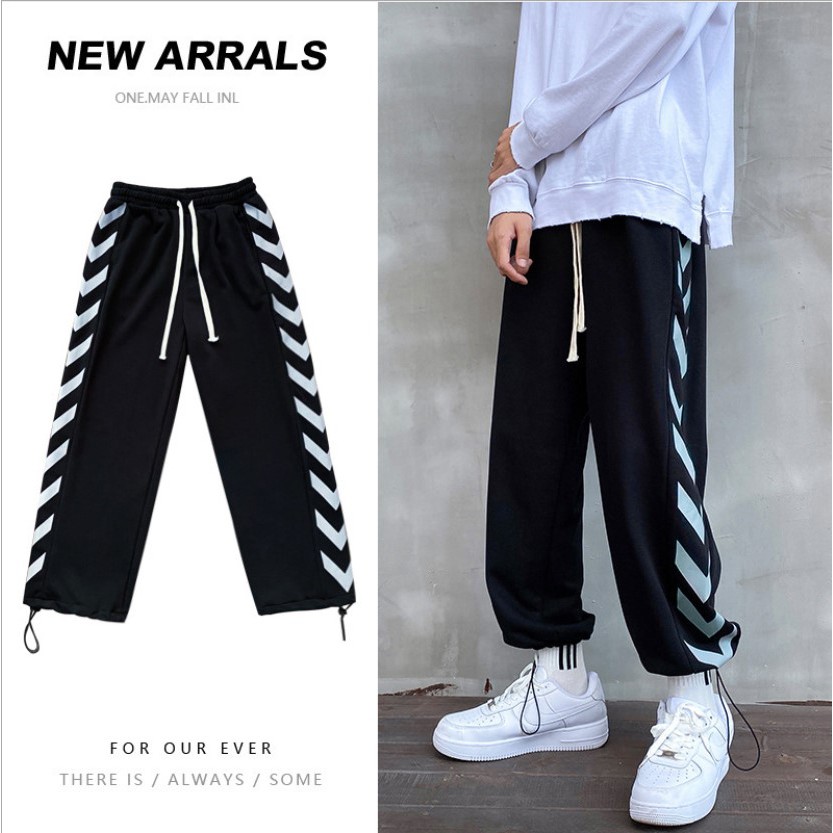 Quần Jogger thể thao phối viền >> phong cách Hàn Quốc siêu hot - SP22