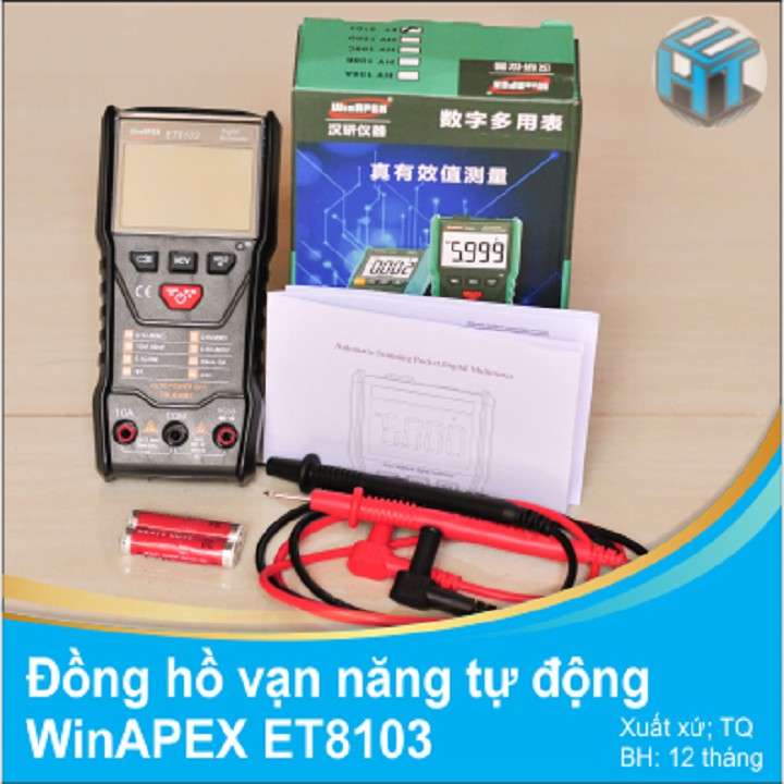 ĐỒNG HỒ VẠN NĂNG TỰ ĐỘNG WinAPEX ET8103