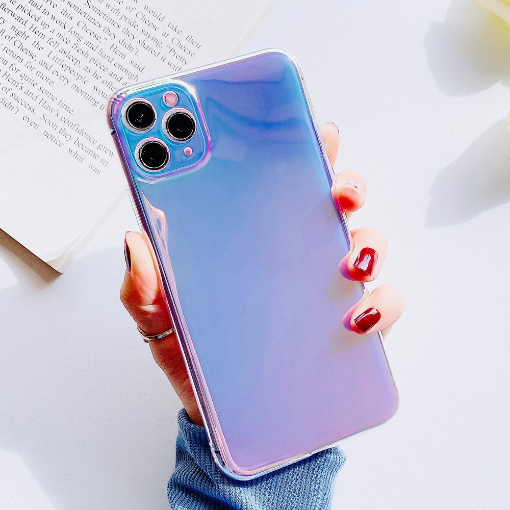 Ốp Điện Thoại TPU Silicon Mềm Chống Sốc Màu Gradient Cho Samsung Galaxy A73 A53 A33 A23 A13 A03 Core