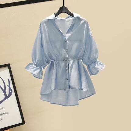 Set váy hai dây + áo sơ mi