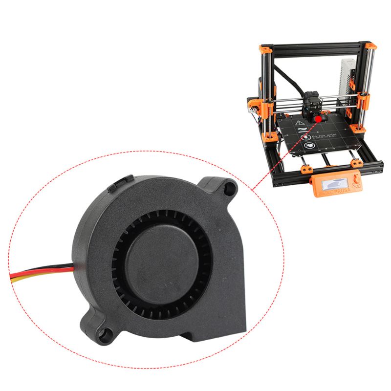 Quạt tản nhiệt làm mát cho máy in 3D YXA Prusa i3 MK3 DC 5V 5015 | BigBuy360 - bigbuy360.vn