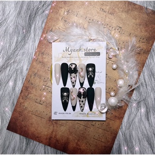 Nailbox thiết kế charm gấu xinh mẫu hot Trung