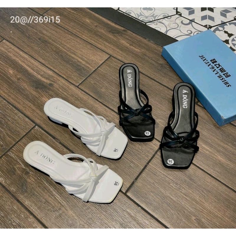 dép gót bigsize quai đan ú giữa (35-45)