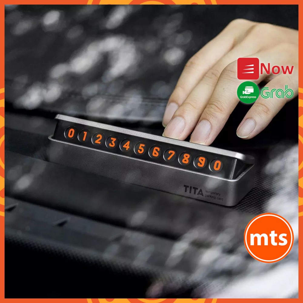 Bảng số điện thoại cho ô tô Bcase TITA Xiaomi Youpin để taplo xe hơi cao cấp tiện dụng - Minh Tín Shop