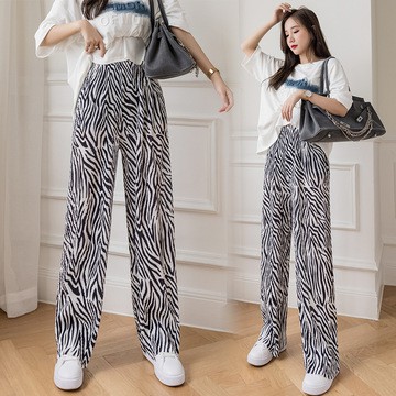 Quần tăm dáng dài rộng eo cao xếp ly màu nhuộm cá tính phong cách  cho bạn gái