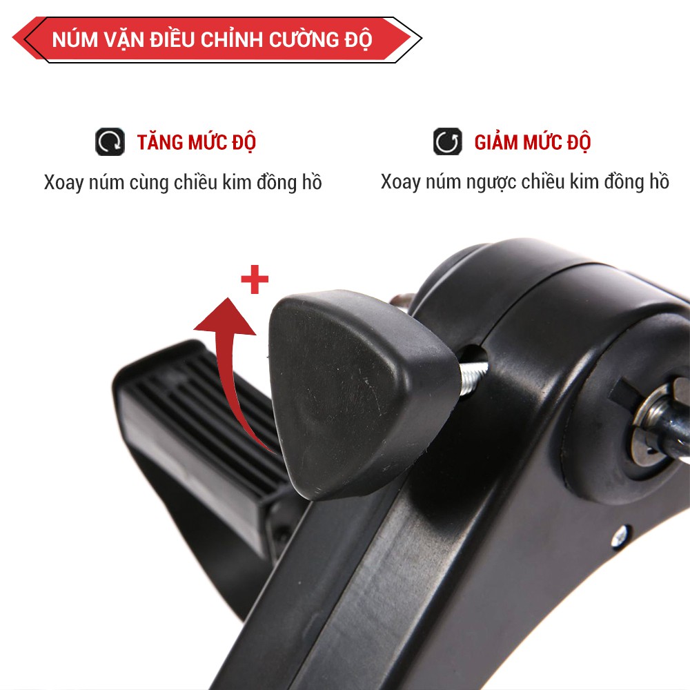 Xe đạp thể dục mini tại nhà gấp gọn VegaVN