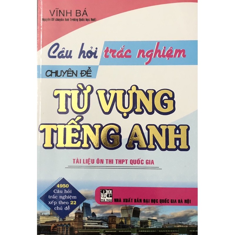Sách - (Combo 2 cuốn) Câu Hỏi Trắc Nghiệm Chuyên Đề Ghép Câu Hợp Nghĩa + Từ Vựng Tiếng Anh