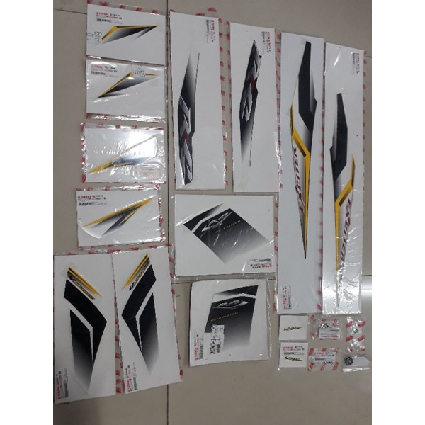 Bộ tem trắng đen RC 2008 Yamaha