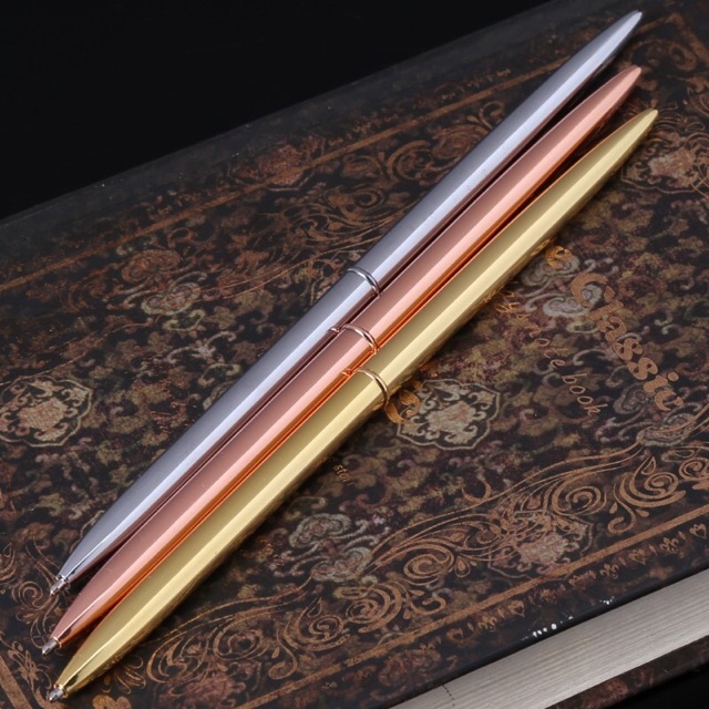 Bút / thước kẻ/ kéo rose gold kim tuyến / kim cương