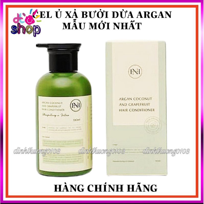 Gel Ủ bưởi Dừa Argan siêu mềm mượt- Gel ủ bưởi Nga Hoàng- giúp tóc mềm mượt, hết khô xơ, nhanh dài