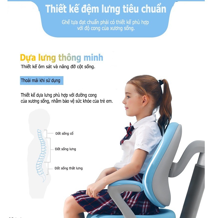 Ghế Chống Gù K16 [Chính Hãng SIHOO] bàn ghế thông minh chống gù chống cận thế hệ mới nhất 2020 | BigBuy360 - bigbuy360.vn