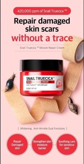 Combo Serum + Kem Dưỡng Some By Mi Snail Truecica
