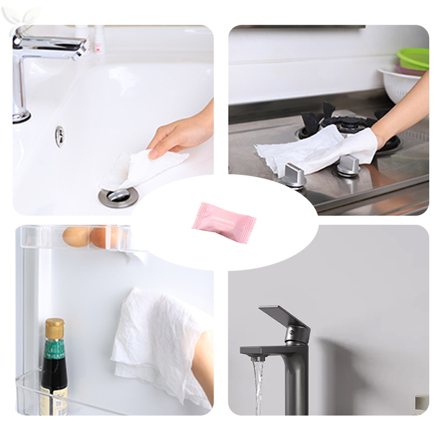 Khăn Nén cotton Dùng Một Lần Để Lau Mặt