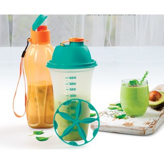 Bộ bình lắc và bình nước Tupperware Memberkit Shake N Go