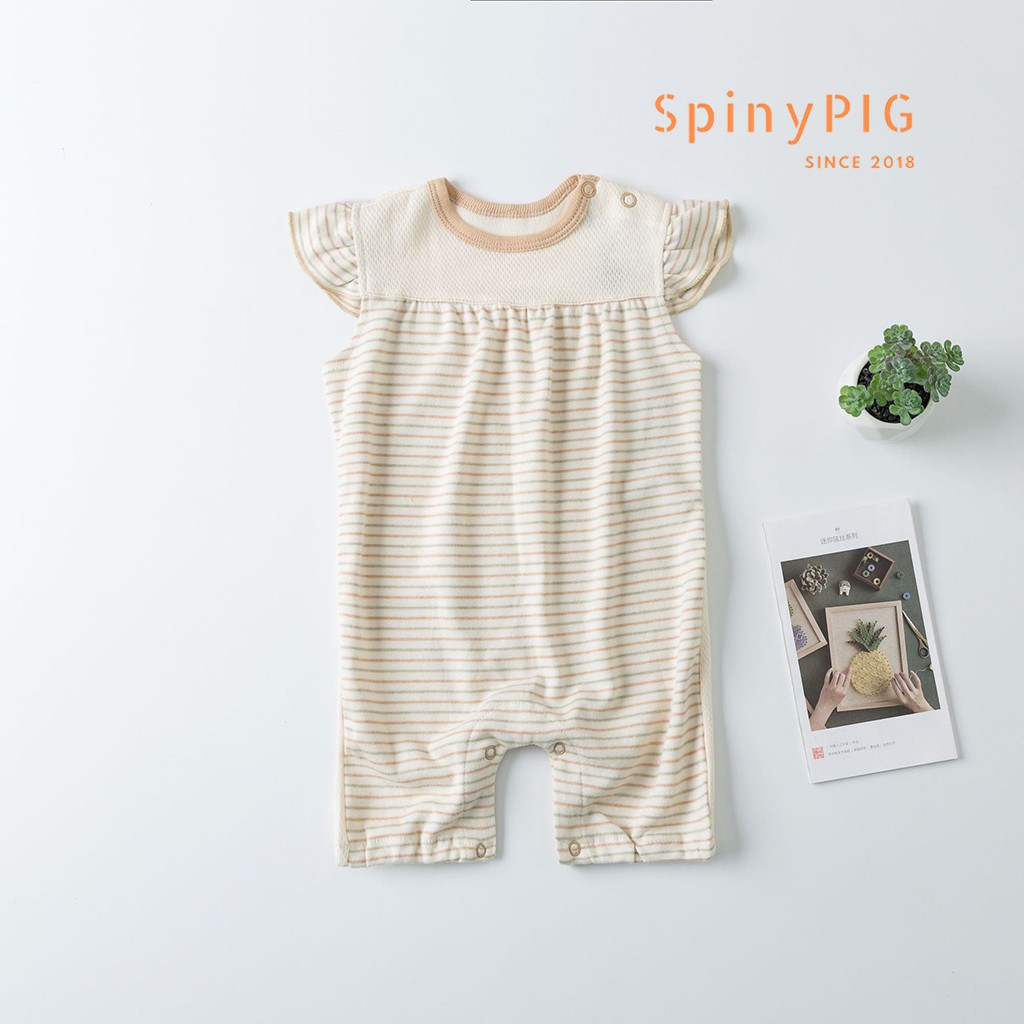 Quần áo sơ sinh 0-1 tuổi 100% cotton hữu cơ tự nhiên không chất tẩy nhuộm dệt kim cực kỳ đáng yêu