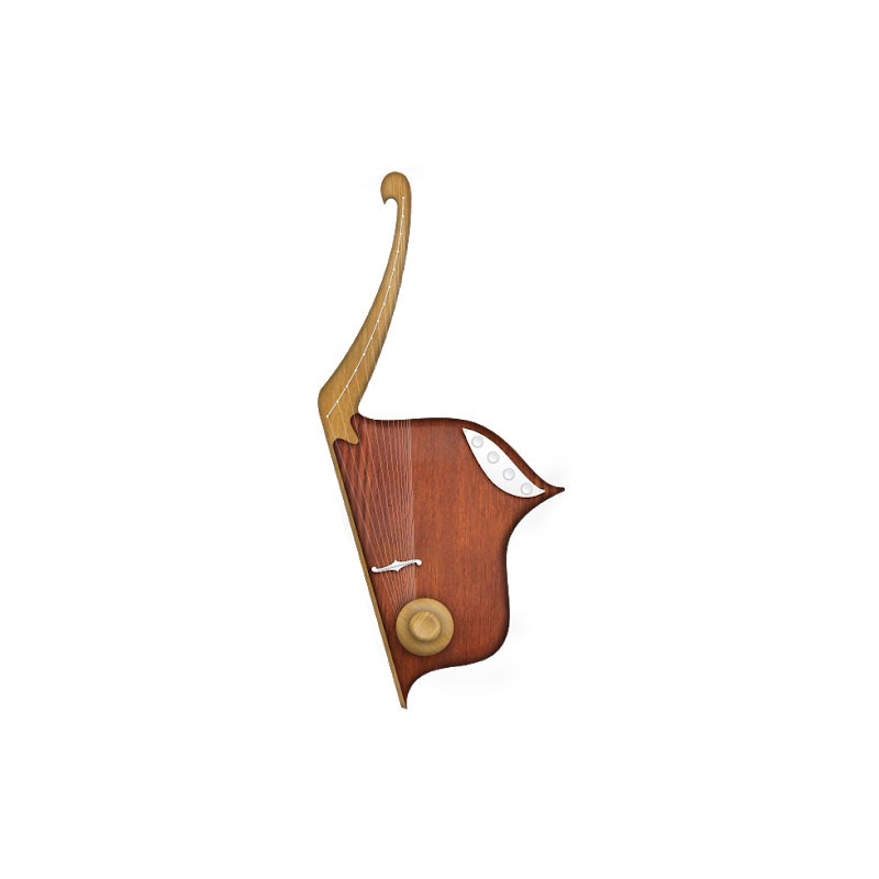 Đàn Lyre Harp đàn hạc thủ công Tặng phụ kiện giáo trình bảo hành thân đàn 10 năm tặng đàn kalimba 17 phím KATENE-W01050