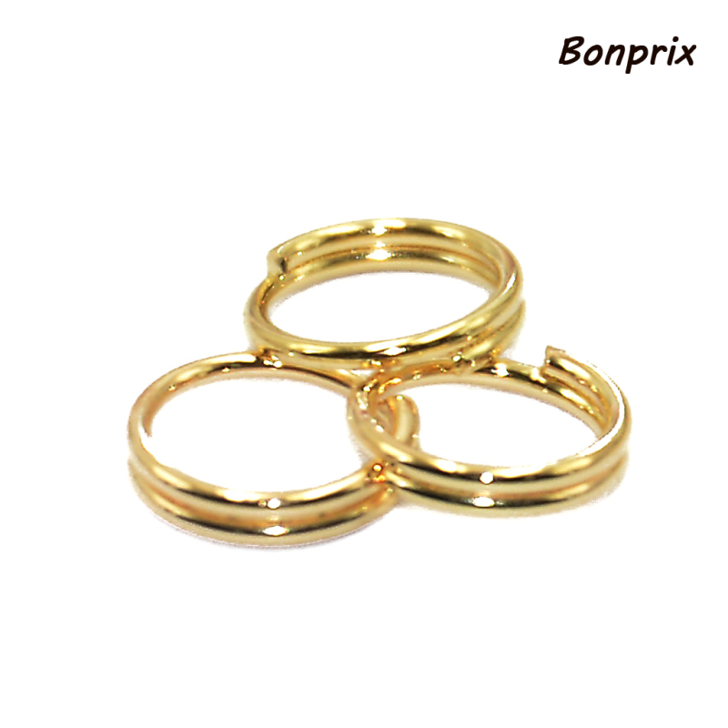 Set 200 Vòng Nối Mạ Vàng 6mm Chuyên Dụng Cho Móc Khóa