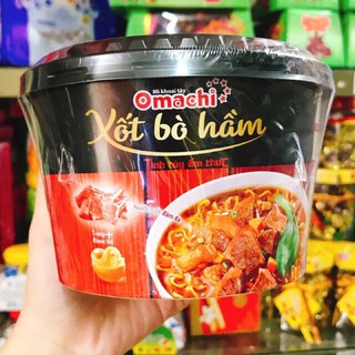 MÌ KHOAI TÂY OMACHI XỐT BÒ HẦM HỘP 93G date mới